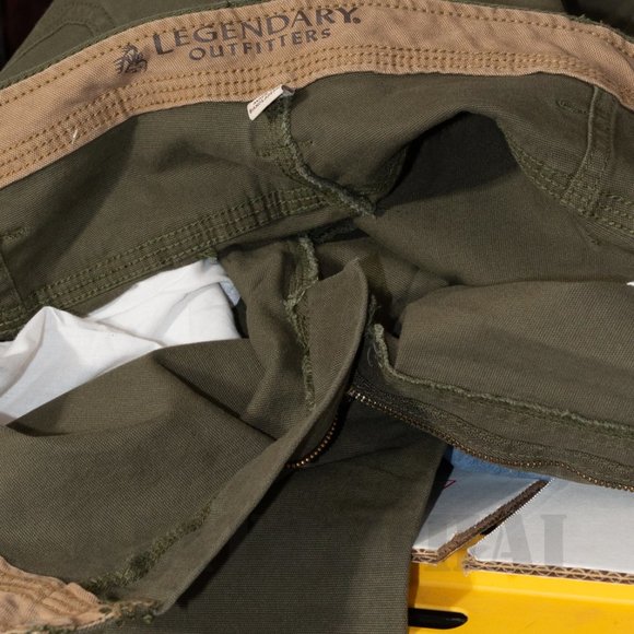 Green Men's stretch Canvas pant Legendary Outfitters - Picture 10 of 12